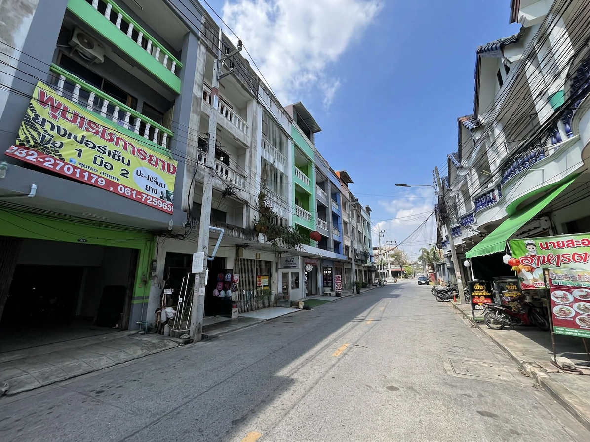 อาคารพาณิชย์ 3.5 ชั้น หาดใหญ่