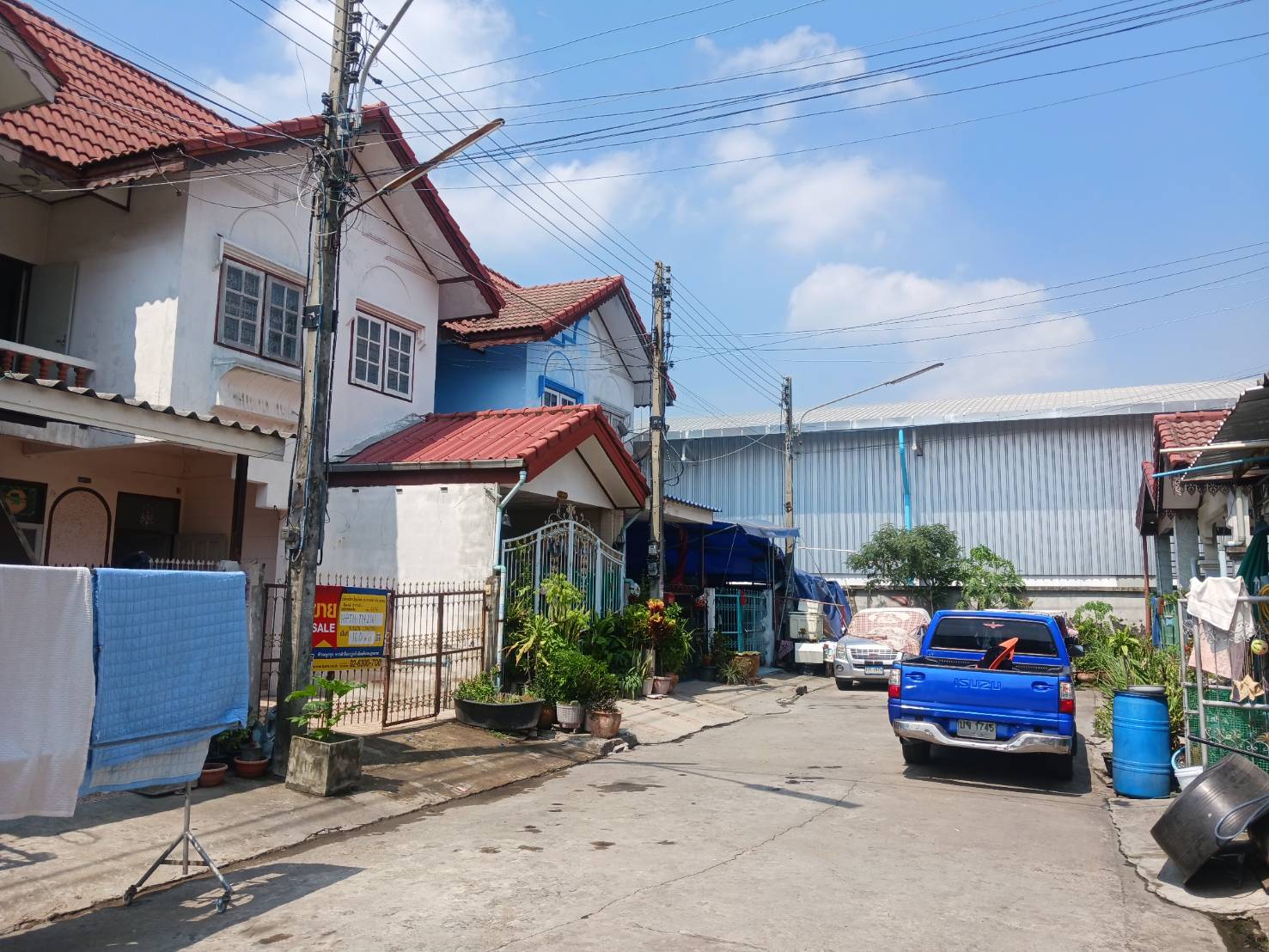 ทาวน์เฮ้าส์ โครงการบ้านสวนทองวิลล่า 10 ธัญบุรี