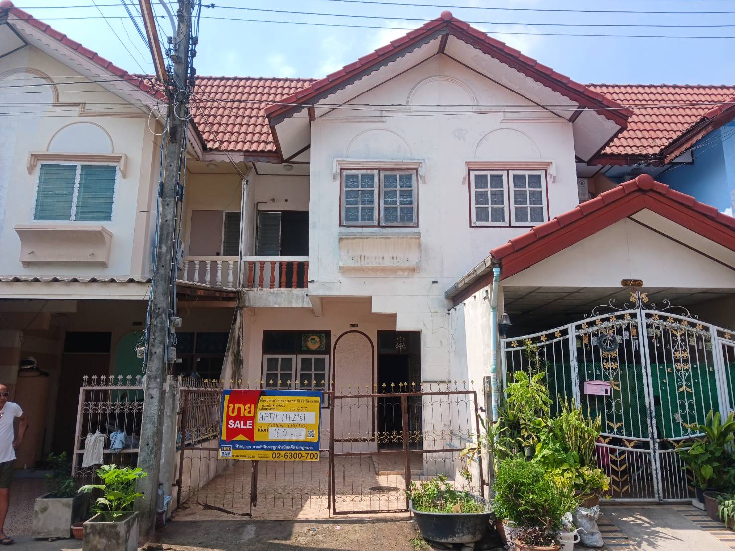 ทาวน์เฮ้าส์ โครงการบ้านสวนทองวิลล่า 10 ธัญบุรี