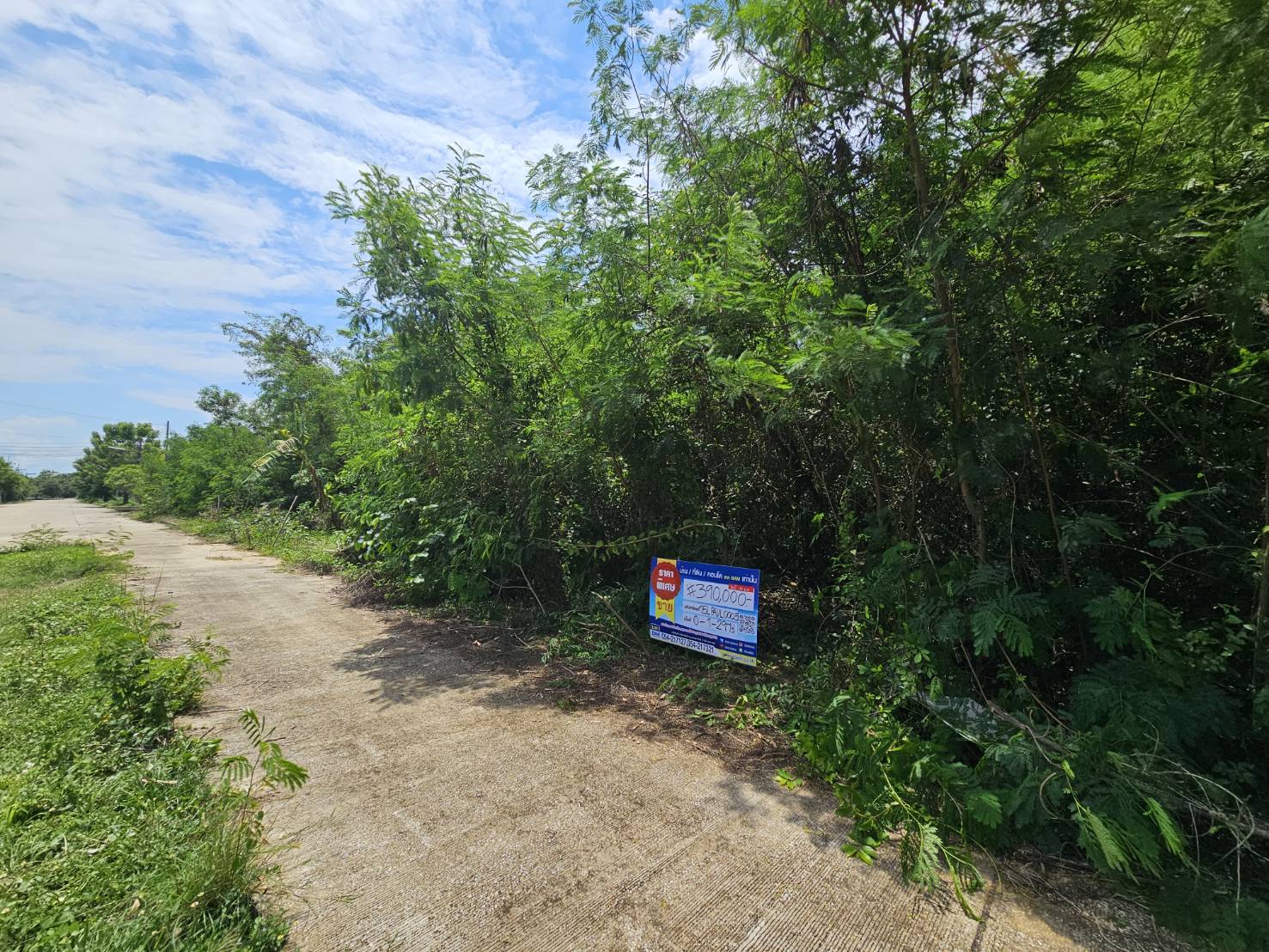 Empty land, Countryside View Village Project, Lamphun