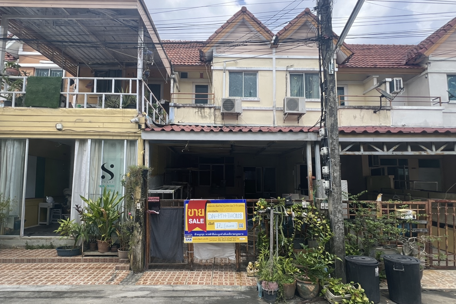 ทาวน์เฮาส์ โครงการบ้านเพทายเพลส ลำลูกกา