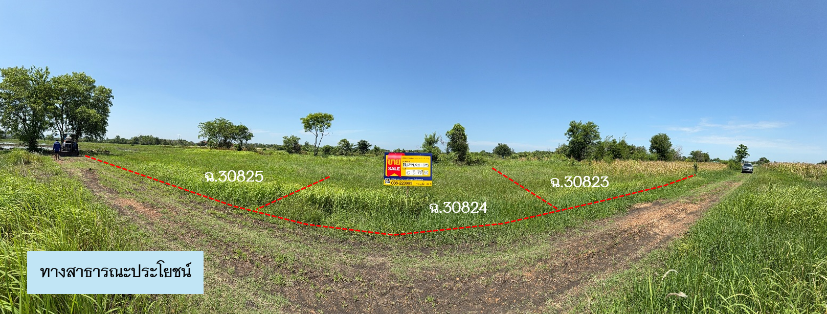 Empty Land in Lopburi
