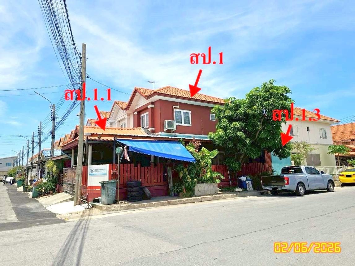 ทาวน์เฮ้าส์ บ้านพฤกษา 34/1 (บ้านพนาลี) พระสมุทรเจดีย์ สมุทรปราการ