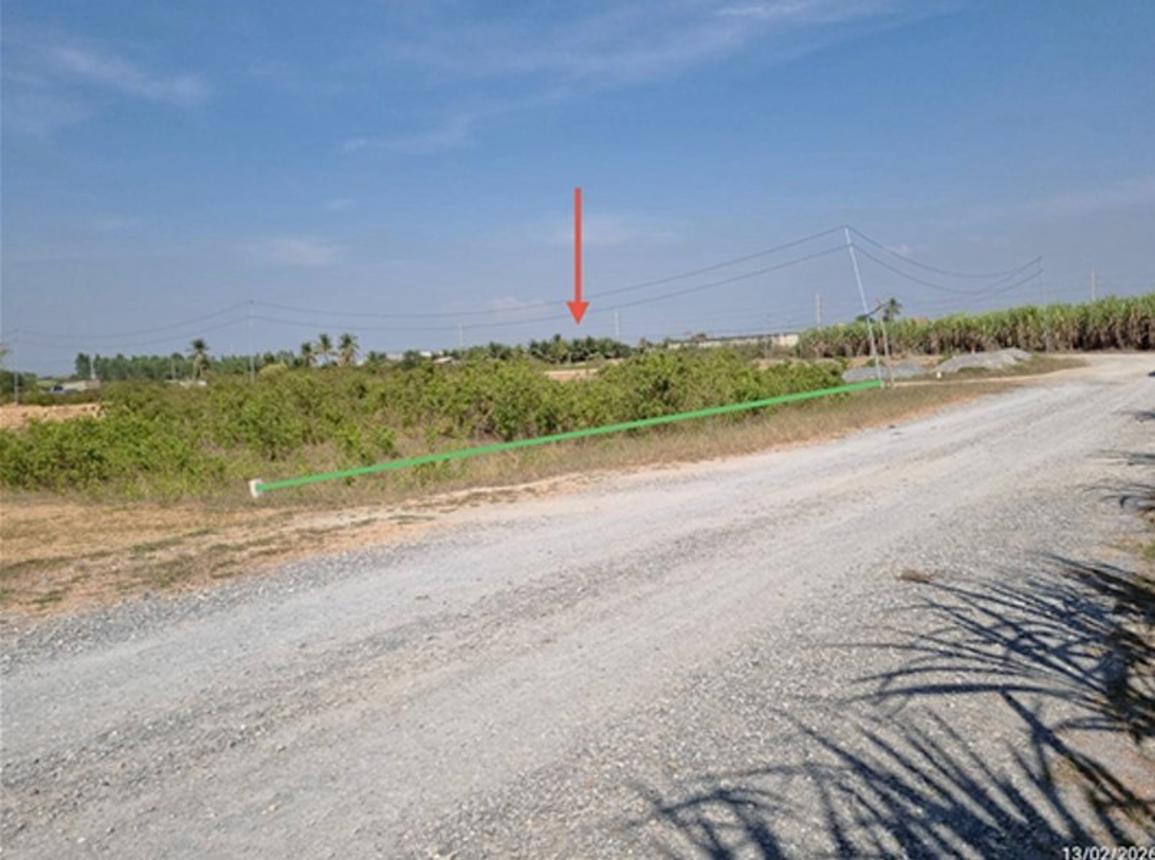 ที่ดินแปลงใหญ่ ว่างเปล่า ที่กำแพงแสน นครปฐม