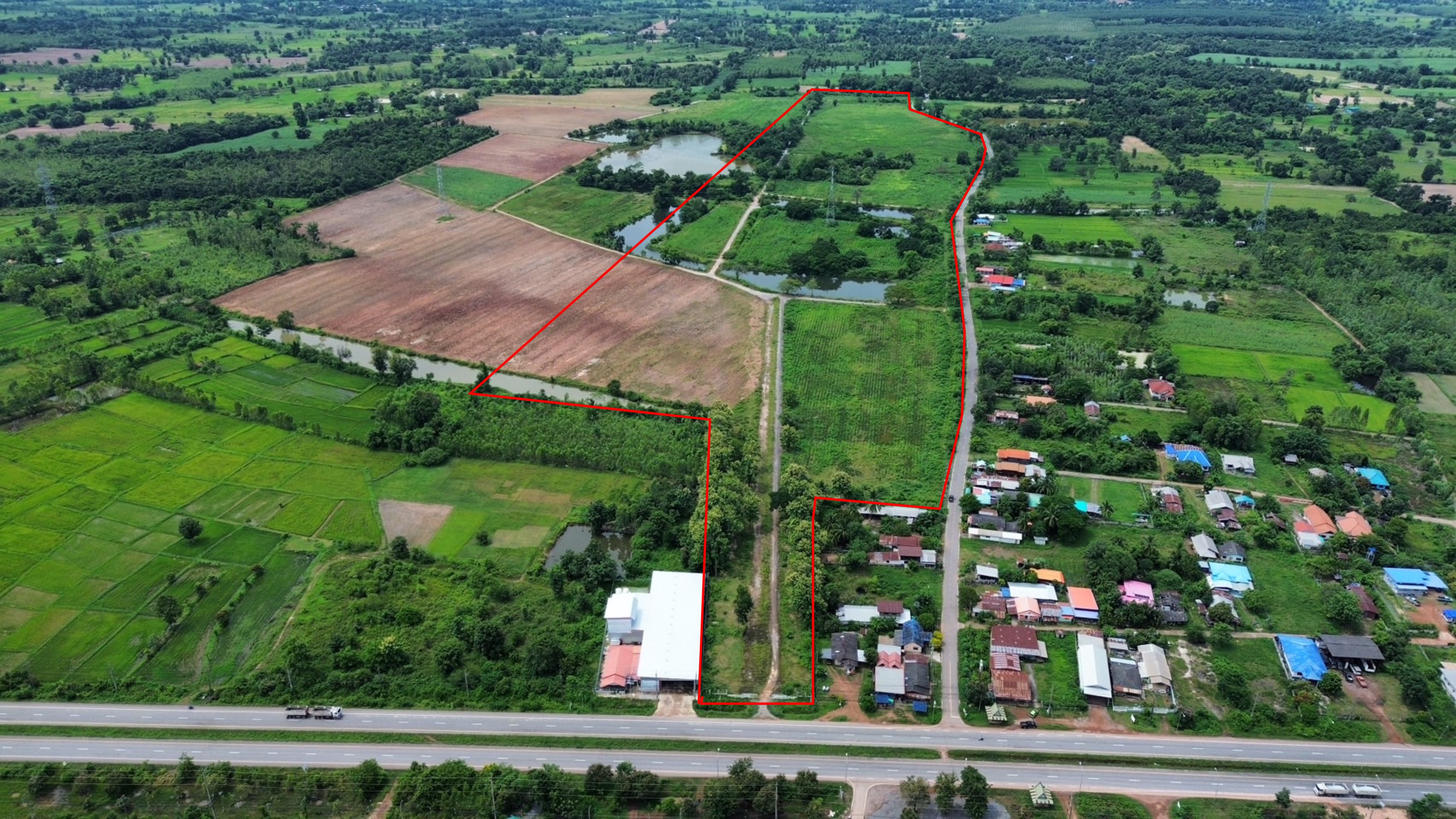 Empty land, beautiful transformation, Udon Thani