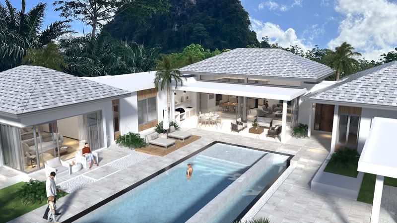 Exclusive 3BR 4BA Pool Villa For Sale in Premium Gated Community, Krabi