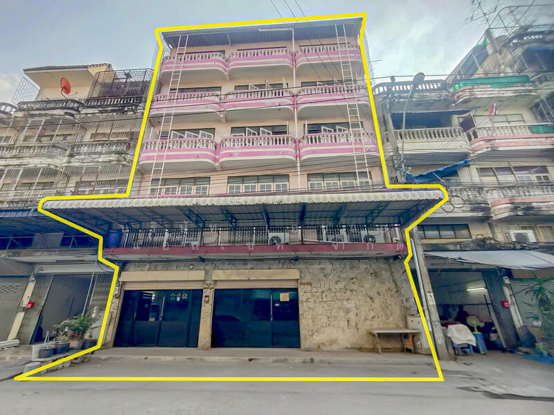 อาคารพาณิชย์ 4.5 ชั้น 3 คูหา ตีทะลุ ประชาอุทิศ 27, Bangkok