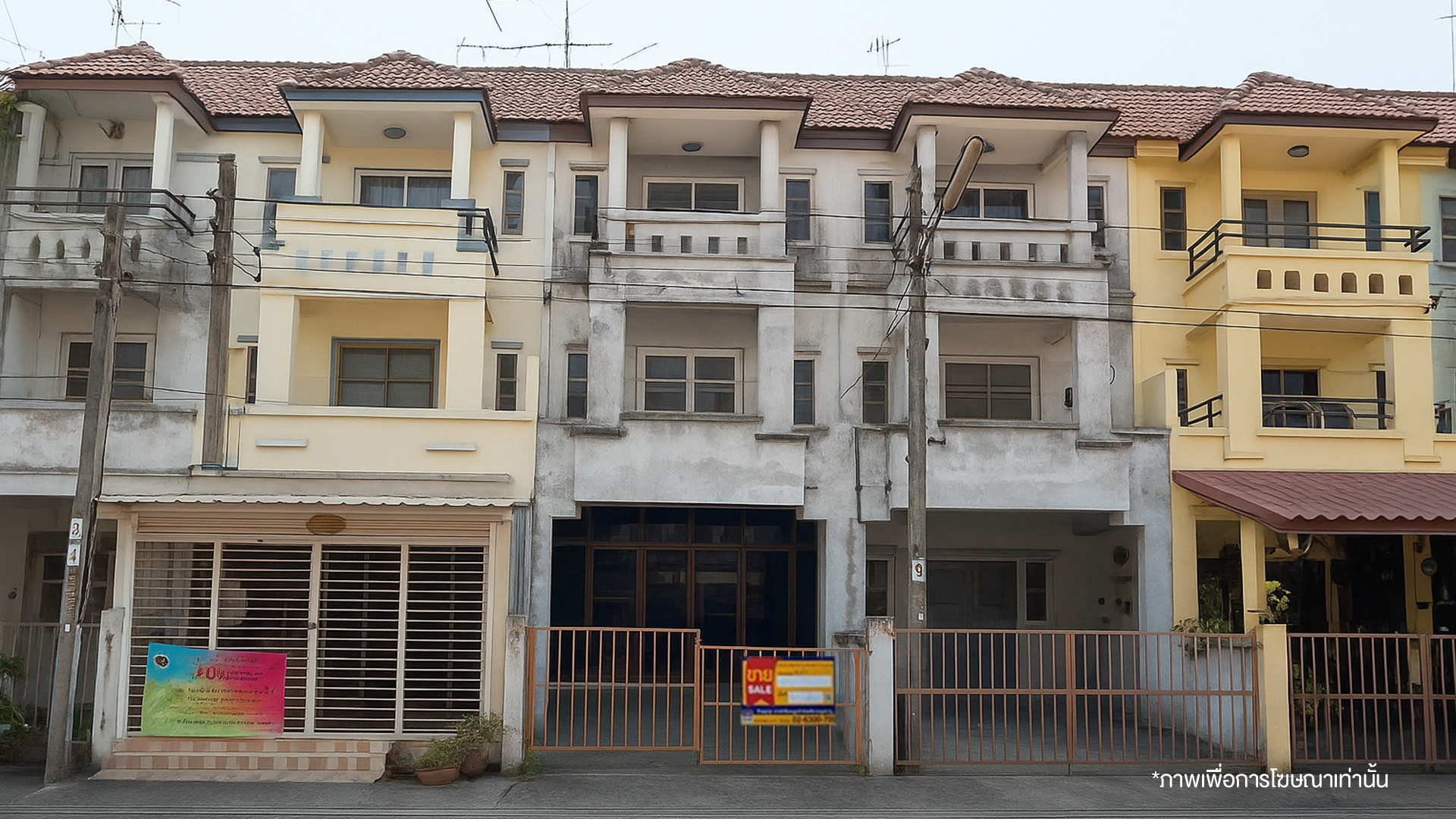 Townhouse project Pannasorn Garden Ville, Min Buri