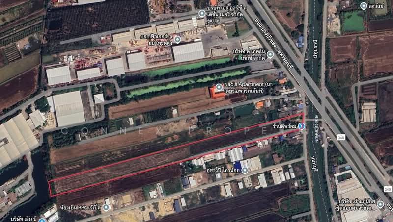 Land on Bangbuathong-Suphanburi Road, Nonthaburi