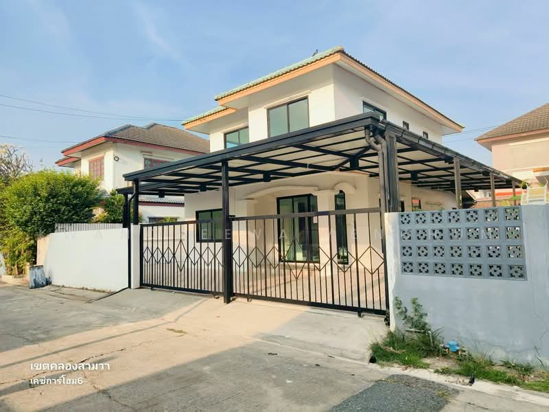 หมู่บ้านเคซีการ์เด้นโฮม ถนนนิมิตใหม่ คลองสามวา มีนบุรี, Bangkok