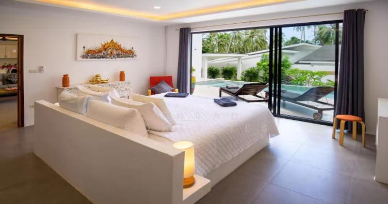 Modern 2-3 Bedroom Pool Villa with Garden in Maenam, Surat Thani