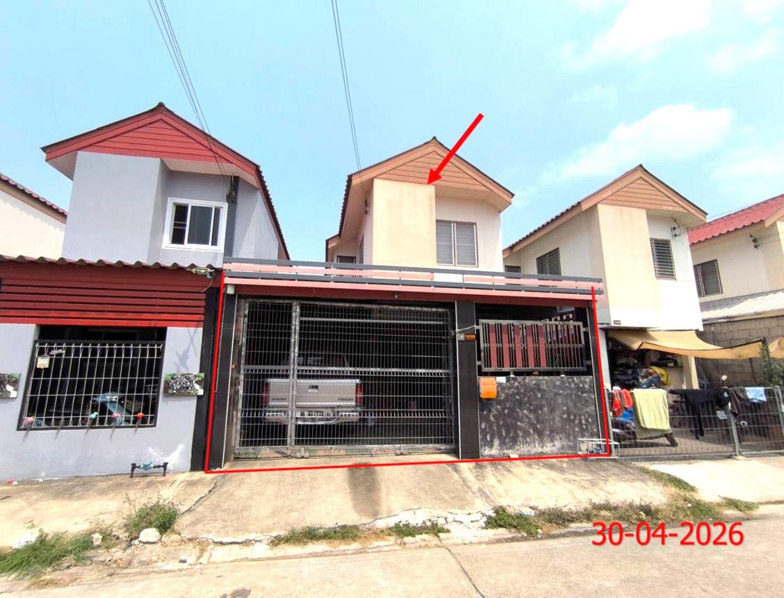 Single House in Lampang Government Housing (Tongchai Junction), Lampang City, Lampang Province