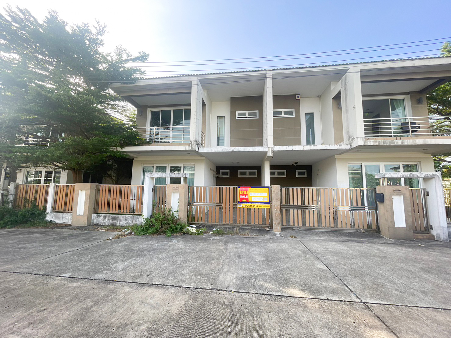 บ้านแฝด โครงการศิรดา แกรนด์วิลล์ เมืองสงขลา