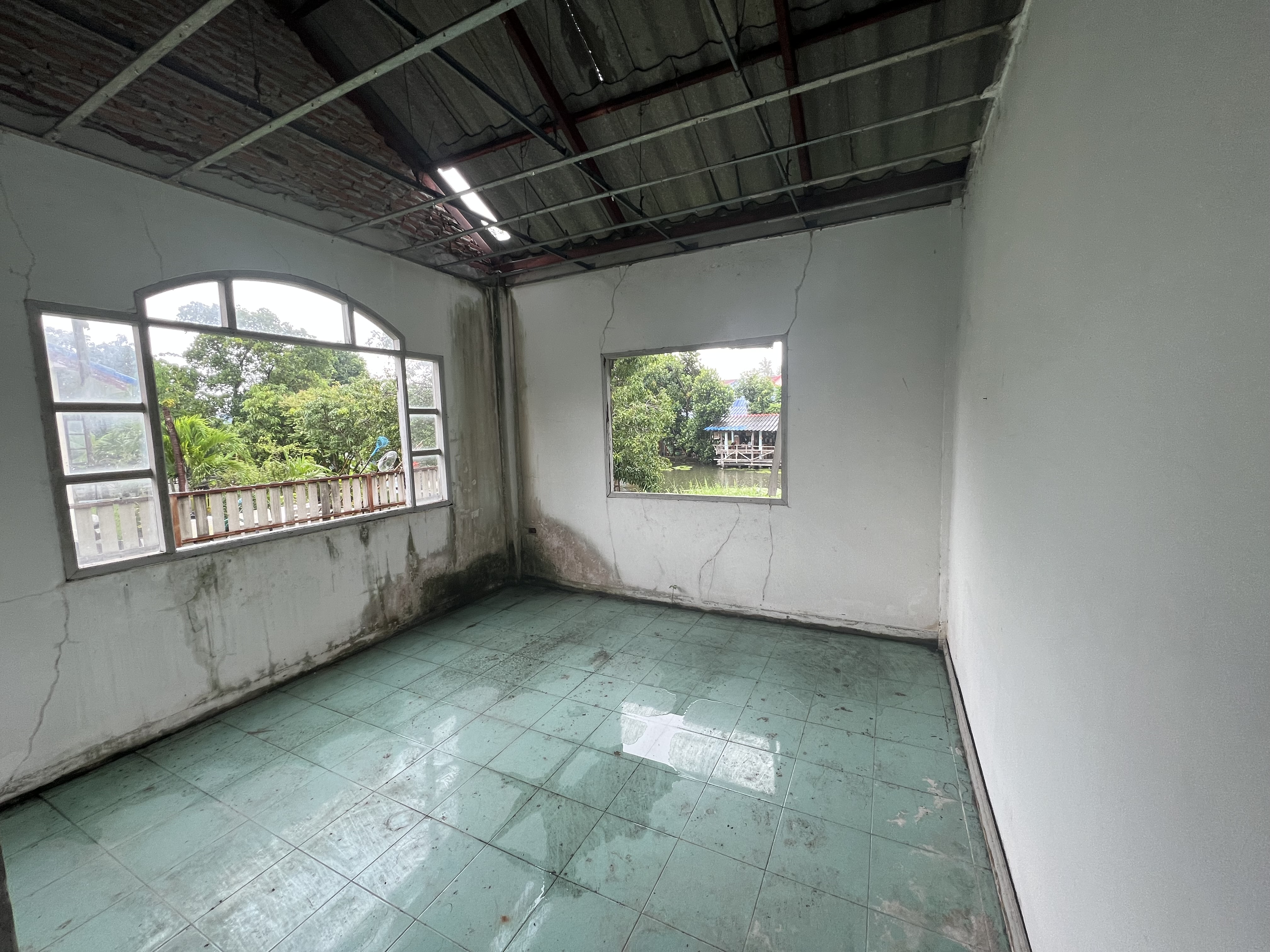 บ้านเดี่ยว โครงการบ้านสวนแสนสุข องครักษ์
