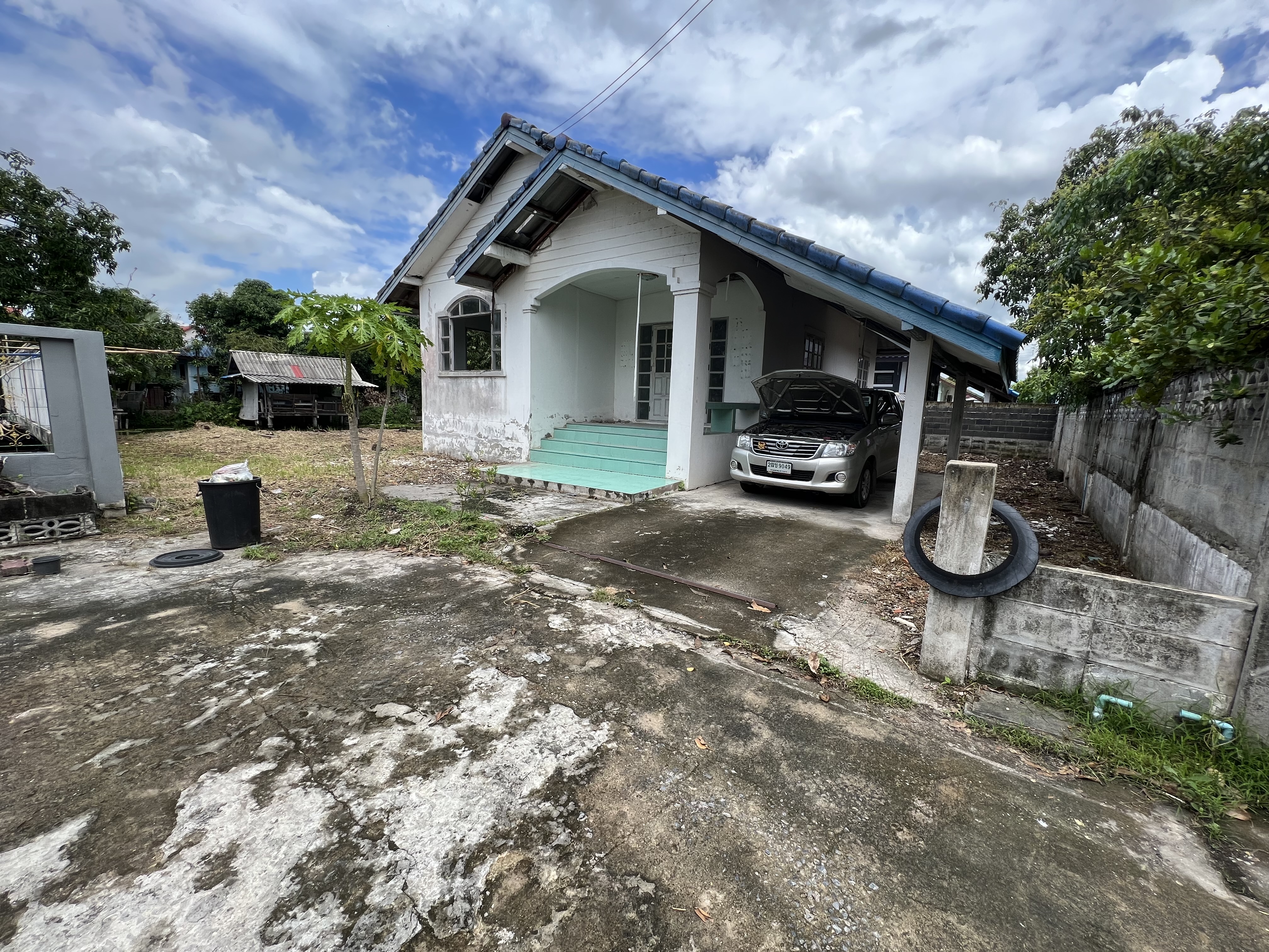 บ้านเดี่ยว โครงการบ้านสวนแสนสุข องครักษ์