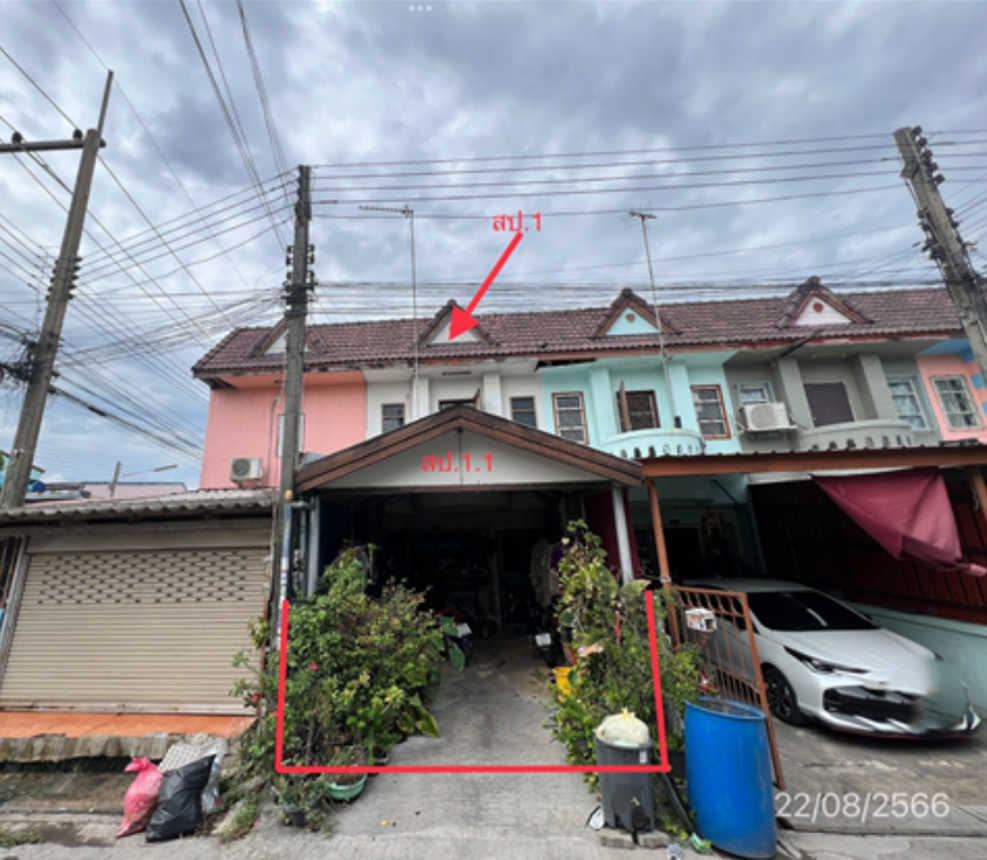 Townhouse in Samutsakorn, Samutsakorn Province