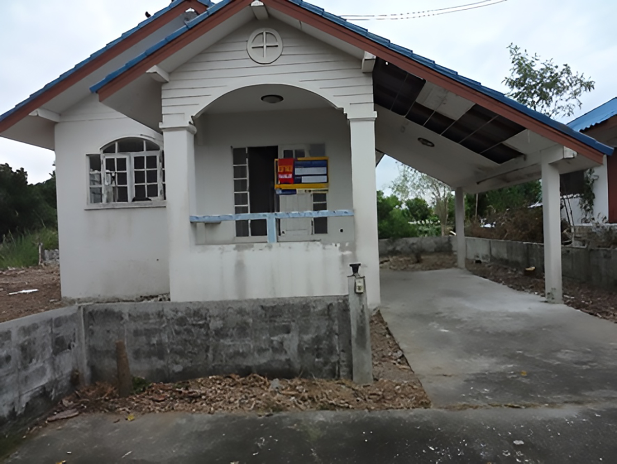 บ้านเดี่ยว โครงการบ้านสวนแสนสุข องครักษ์