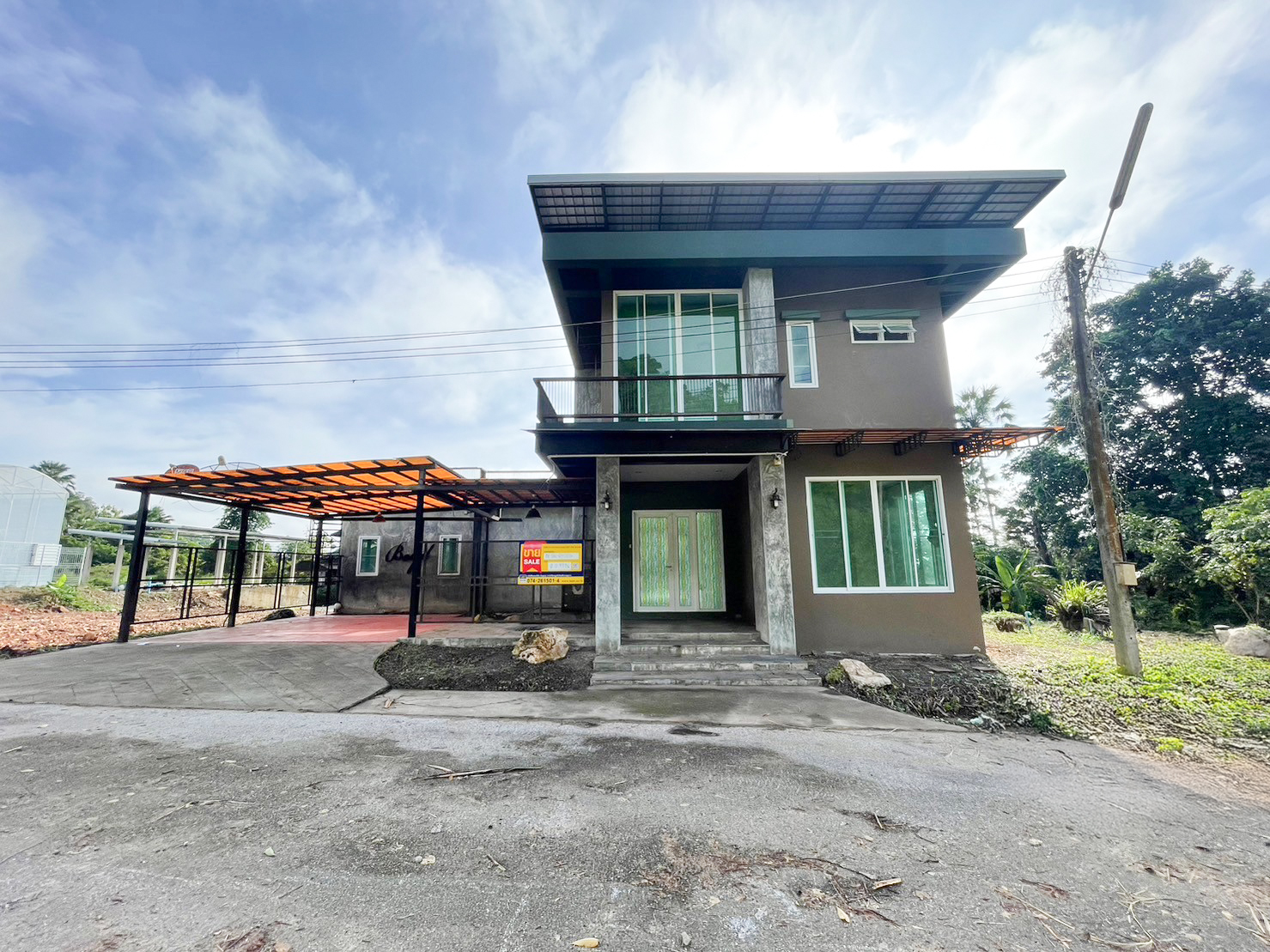 บ้านเดี่ยว โครงการวังธนวัฒน์ หาดใหญ่