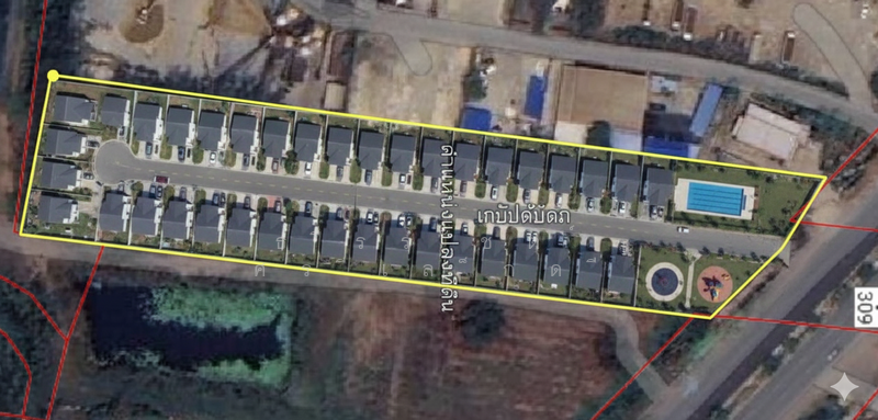 Land for sale next to Rojana Road, Baan Sang, Bang Pa-in, Phra Nakhon Si Ayutthaya, Phra Nakhon Si Ayutthaya