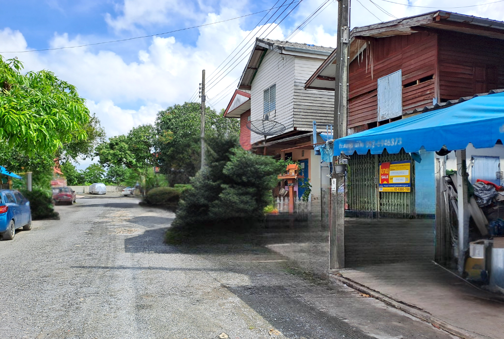 บ้านเดี่ยว โครงการเคหะชุมชนฉลองกรุง ลำผักชี