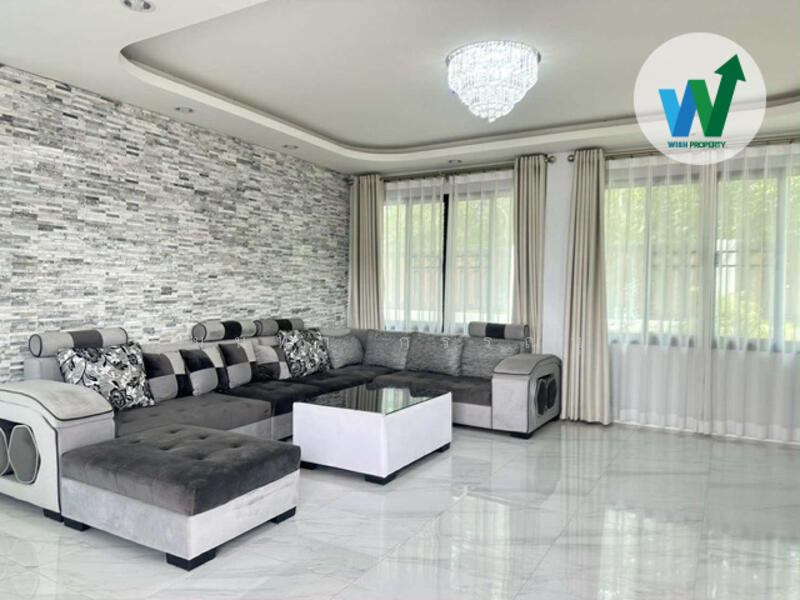 For Sale Detached House within Bangpakong Riverside Country Club Golf Course, Chachoengsao