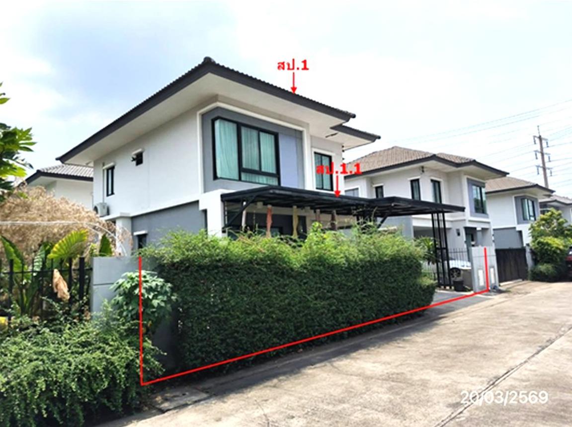 บ้านเดี่ยว พฤกษาวิลเลจ 43/2 ดีไลท์ ดอนเมือง-รังสิต เมืองปทุมธานี ปทุมธานี