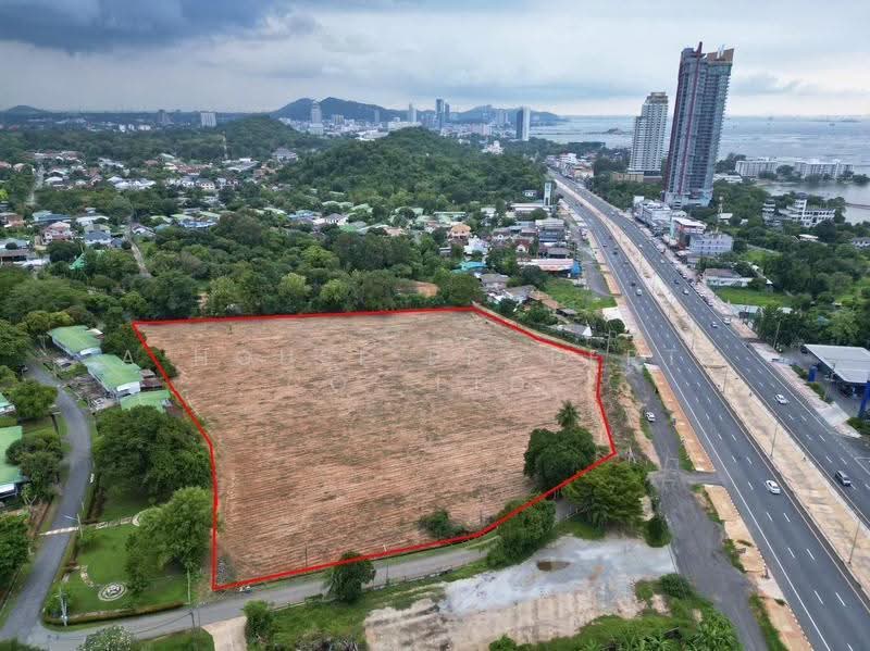 Land for sale in Bang Phra - Si Racha, adjacent to Sukhumvit Road., Chon Buri (Pattaya)