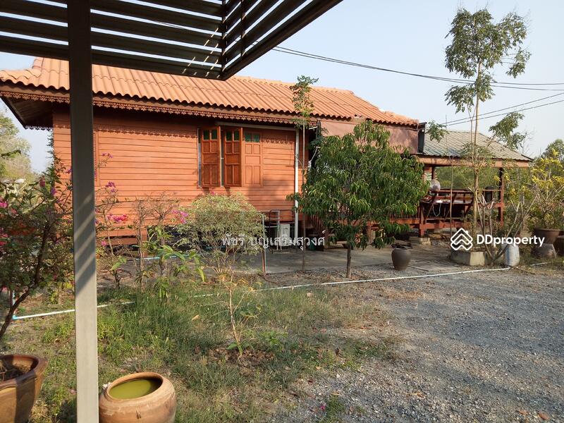 ขายที่ดินแปลงสวย 10 ไร่ ขุดโคกหนองนาสวยงาพร้อมบ้าน 3 หลัง และศาลาริมสระน้ำ มีไม้ดอก ไม้ผล, Suphan Buri