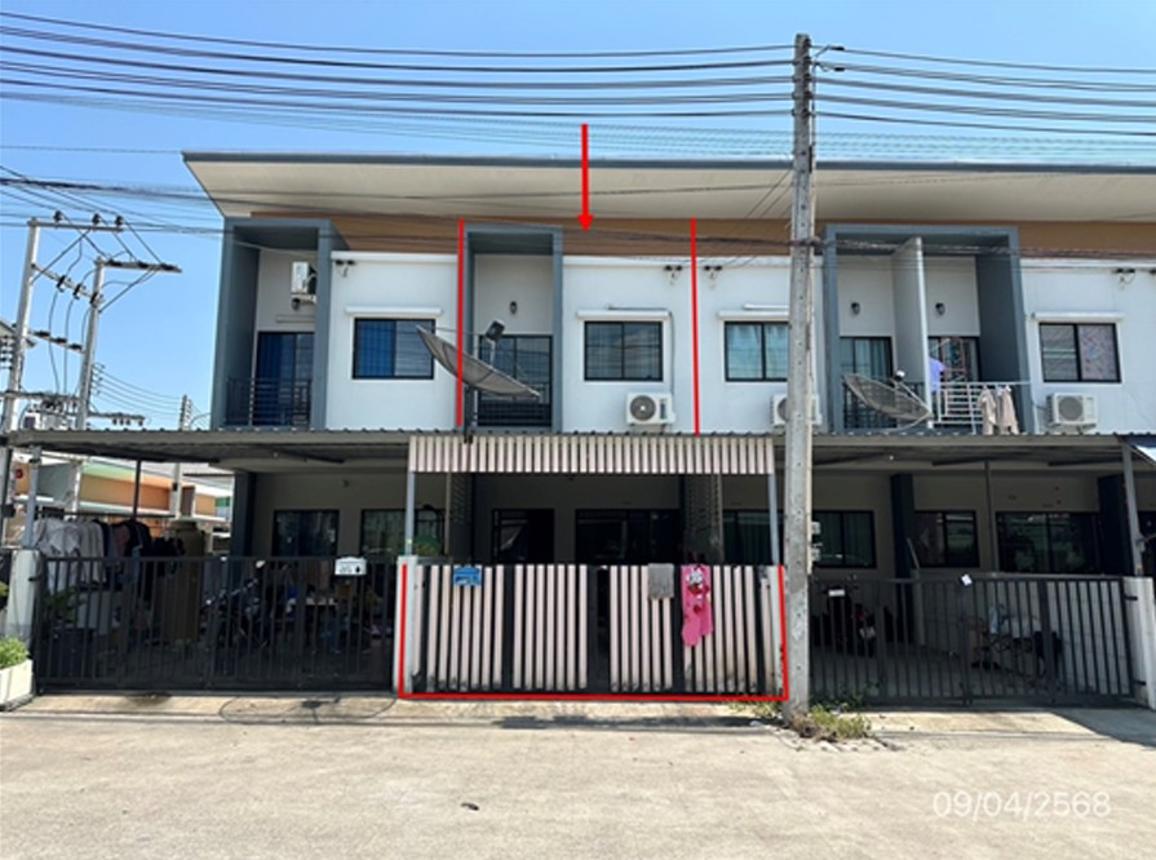 Townhouse at The Next Village 2 in Si Racha, Chonburi