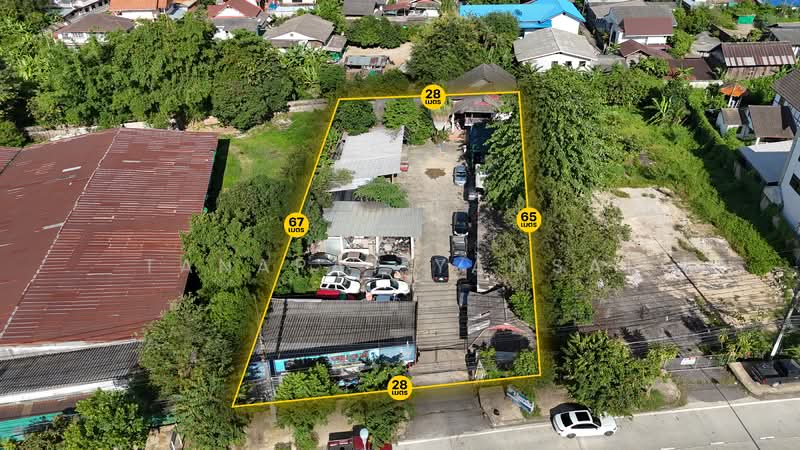 Land adjacent to Phahonyothin Road, opposite Green Park, Rob Wiang Subdistrict, Chiang Rai