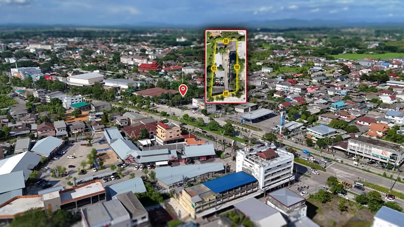 Land adjacent to Phahonyothin Road, opposite Green Park, Rob Wiang Subdistrict, Chiang Rai