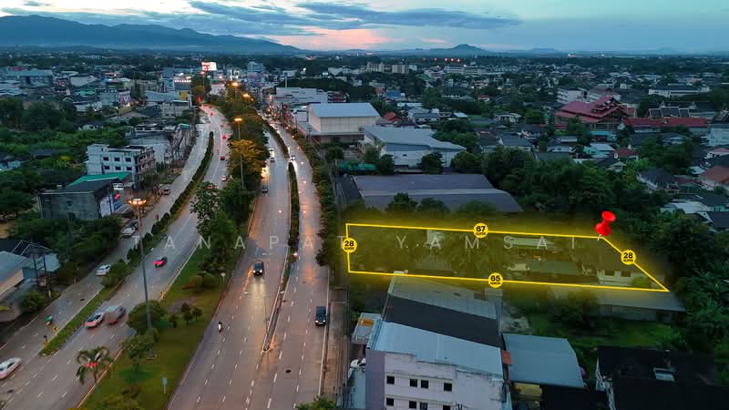 Land adjacent to Phahonyothin Road, opposite Green Park, Rob Wiang Subdistrict, Chiang Rai