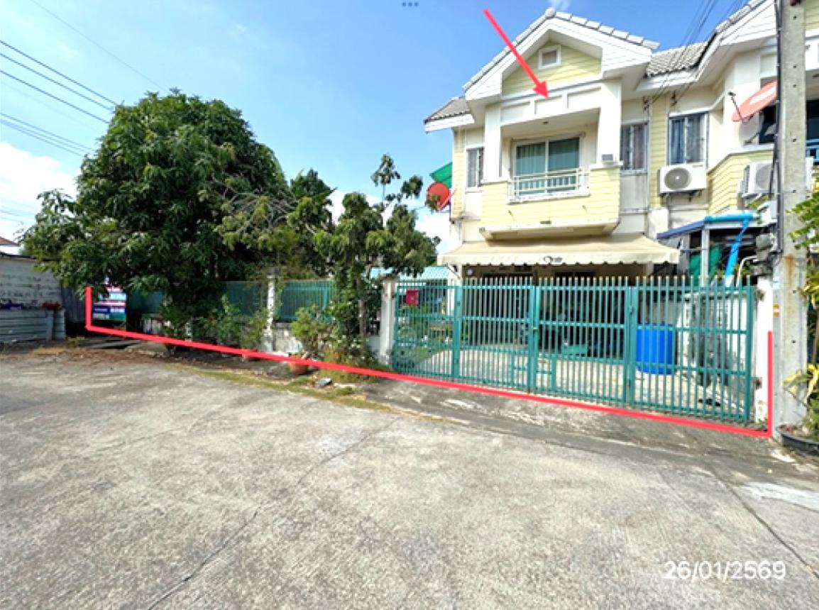 Townhouse in Wiset Suk Nakorn Phase 4, Samut Sakhon City, Samut Sakhon Province