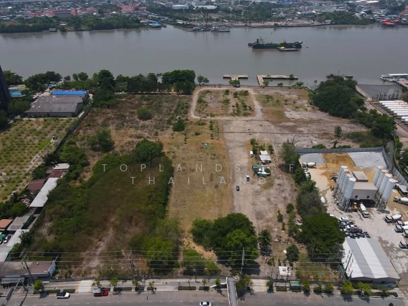 ขาย ที่ดิน พระราม 3 ( ติดแม่น้ำเจ้าพระยา ) 30 ไร่ เหมาะสร้างโครงการจัดสรร Super Luxury สำนักงาน, Bangkok