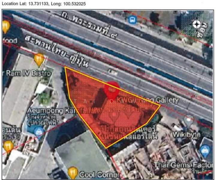 Land with Building on Rama IV, Bangkok