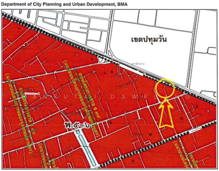 Land with Building on Rama IV, Bangkok
