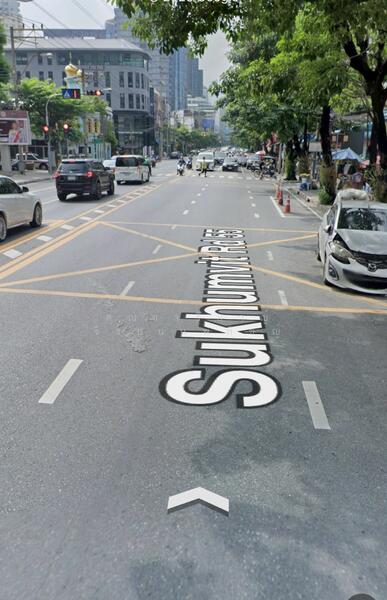 Land for sale, 2 rai, roadside, Thonglor area, only 350 meters from BTS Thonglor 17, near hospital, Bangkok