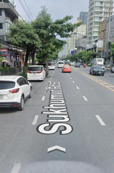 Land for sale, 2 rai, roadside, Thonglor area, only 350 meters from BTS Thonglor 17, near hospital, Bangkok