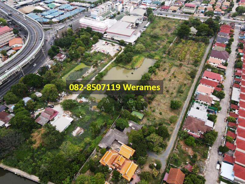 ขาย ที่ดิน มีนบุรี ผังสีส้ม ทำได้ทั้งที่อยู่อาศัย และทำเลค้าขาย เนื้อที่ 28-1-36 ไร่ ถนนกว้าง 35 m., Bangkok