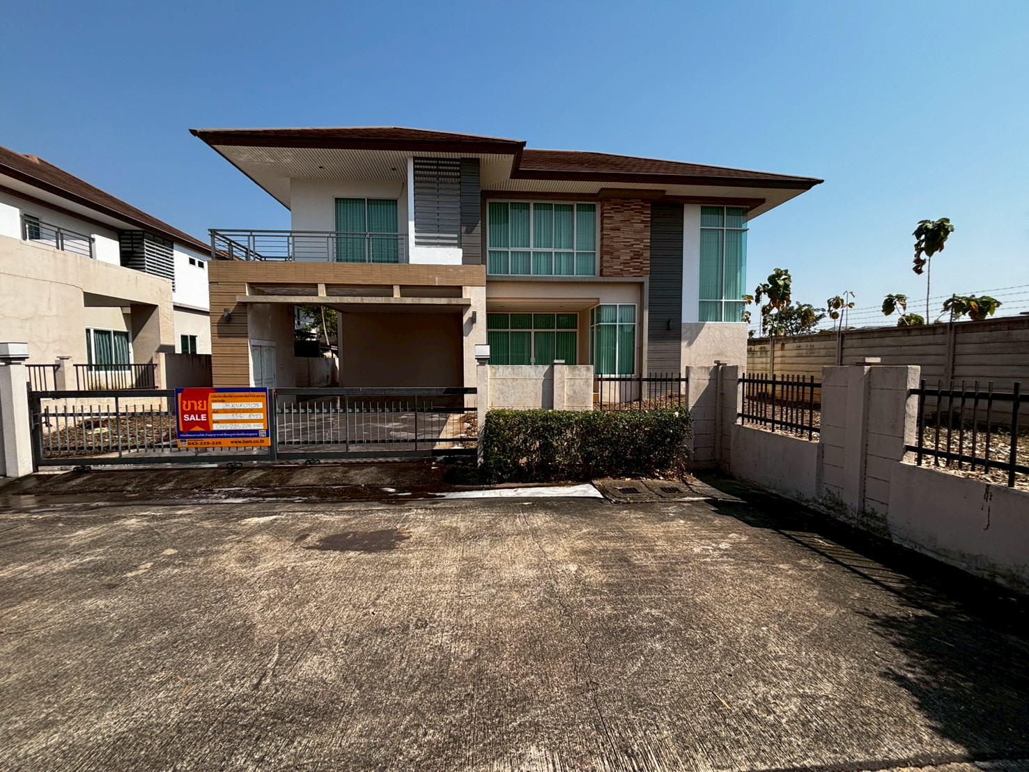 detached house, 2-storey, Thepring Place project, Nong Khot Lake Road