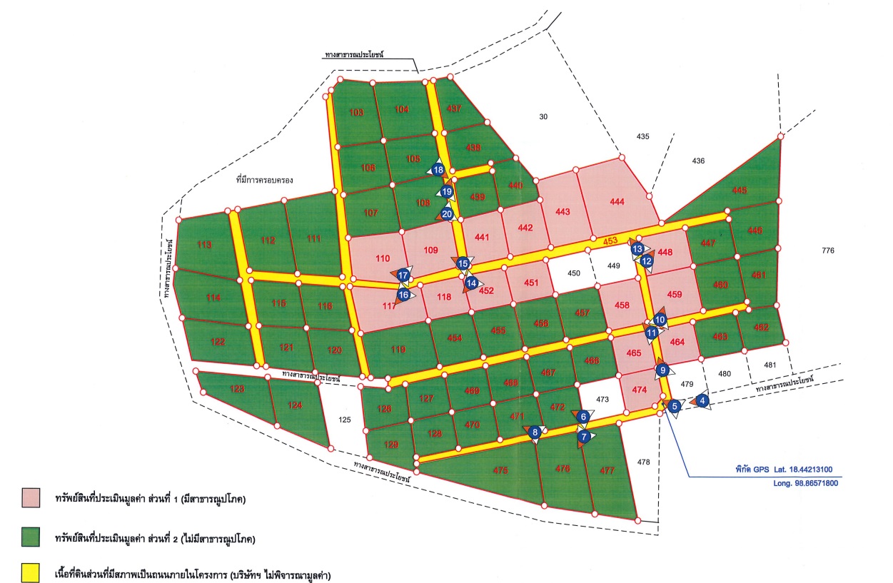 ที่ดินเปล่า โครงการน้ำหมานซิตี้วิว ลำพูน