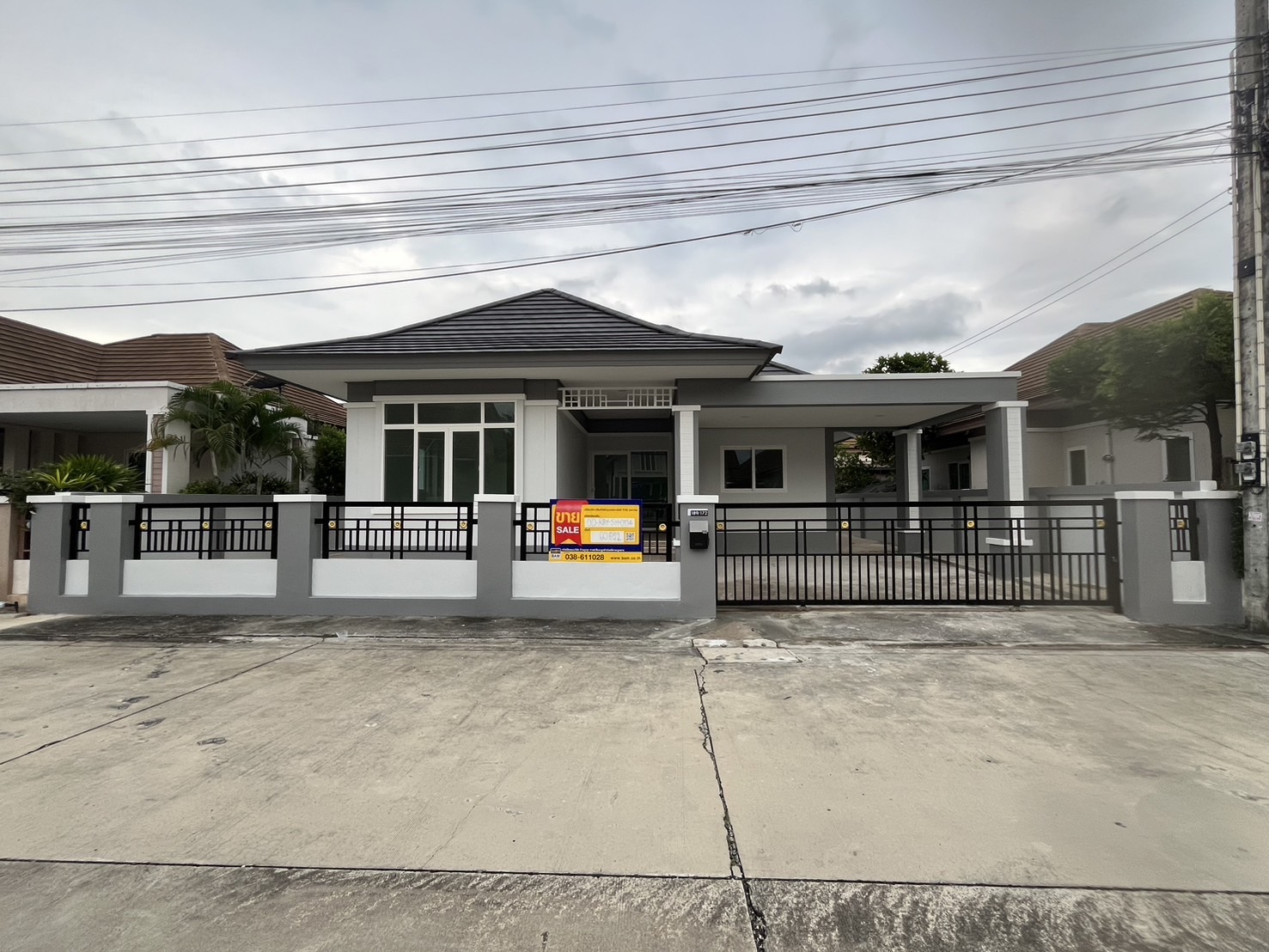 บ้านเดี่ยว โครงการเดอะปาล์มพลาบีช บ้านฉาง