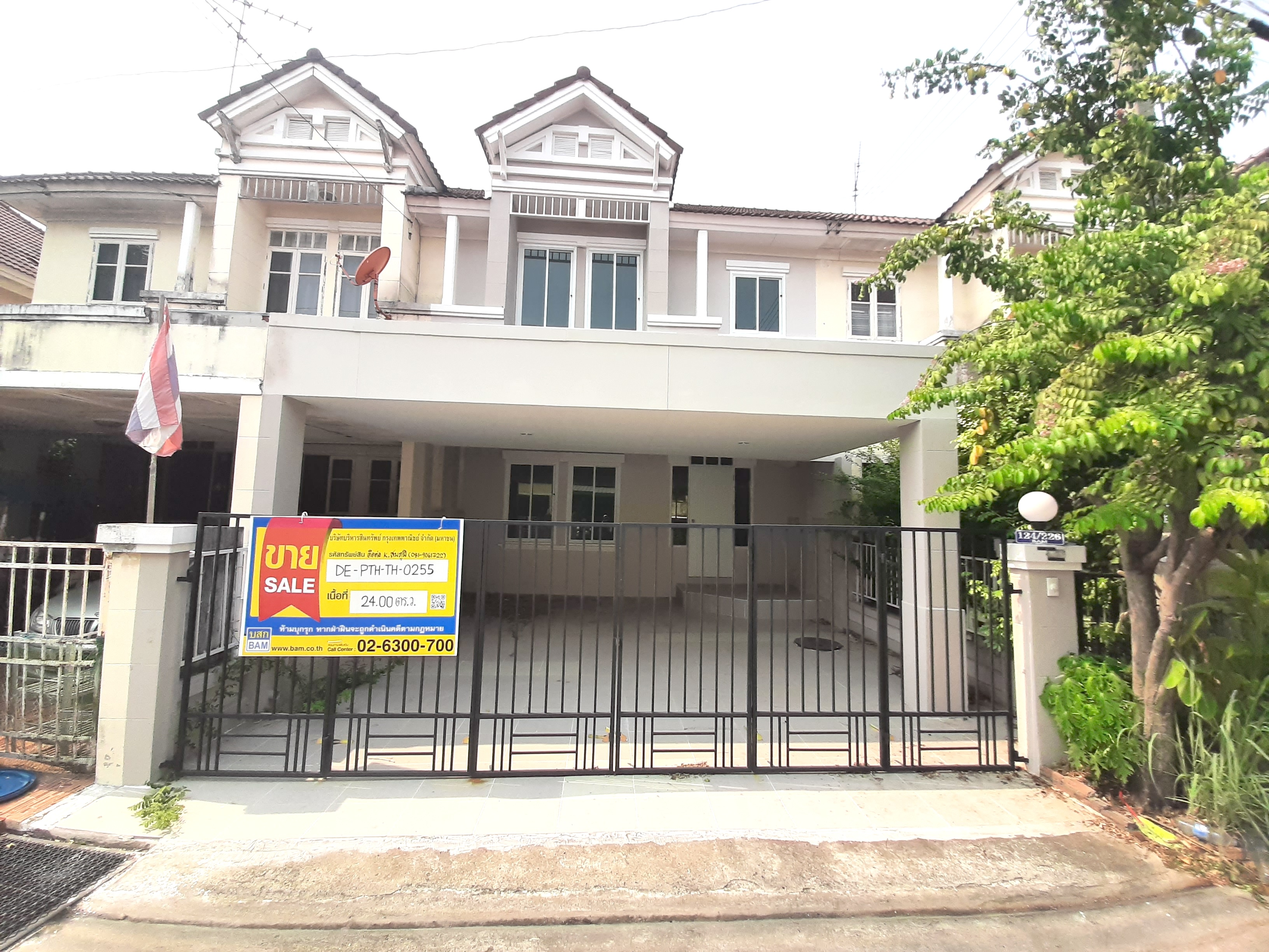 ทาวน์เฮ้าส์ โครงการบ้านปิยวรารมย์ รังสิต