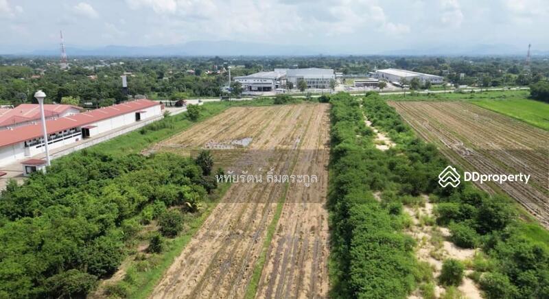 Land for sale next to Super Highway Rd., Chiang Mai, 8 rai, 20 minutes from Central Festival., Chiang Mai