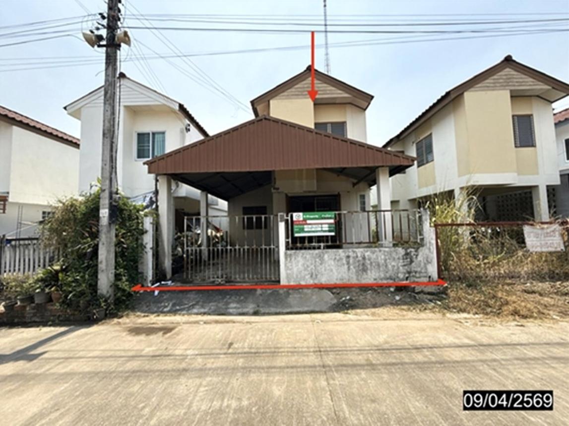 Single-detached house, Kamphaeng Phet Welfare Housing, Kamphaeng Phet Province, National Housing Authority, Kamphaeng Phet City, Kamphaeng Phet