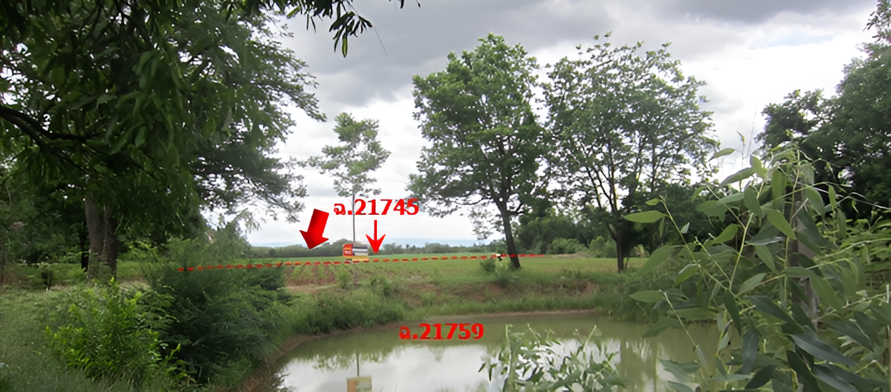 Empty Land in Sawankhalok, Sukhothai