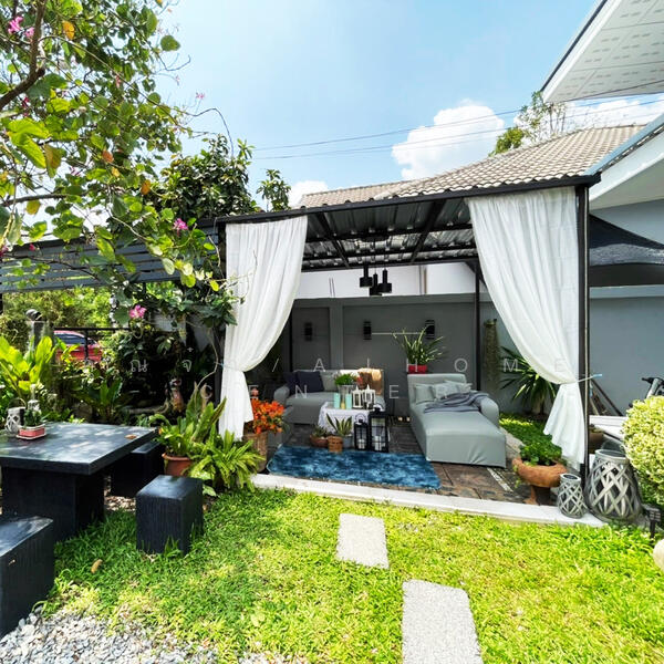 บ้านชั้นเดียว52ตรว. ซ.เลียบคลองโต๊ะใหม่ บางคูรัด, Nonthaburi